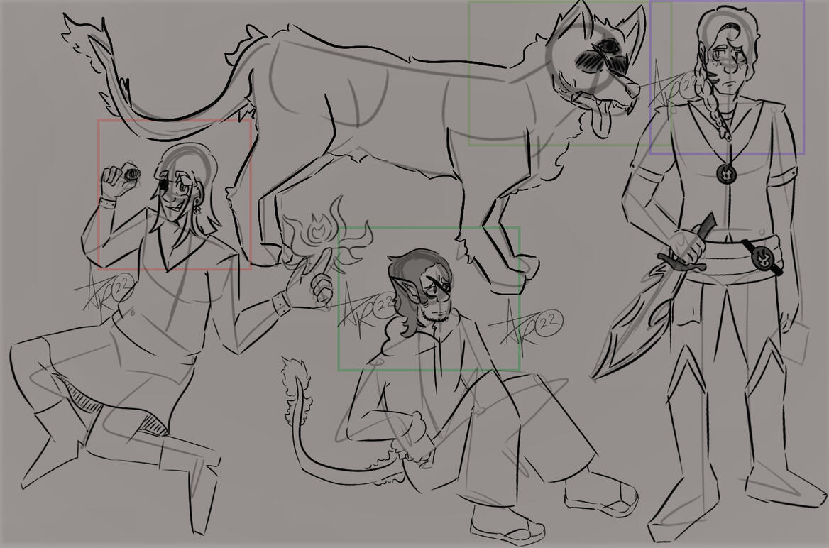 Extra characters can be negotiated based on the commission